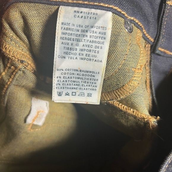 True Religion Halle Dark Wash jeans size 24 NWOT - Picture 7 of 7
